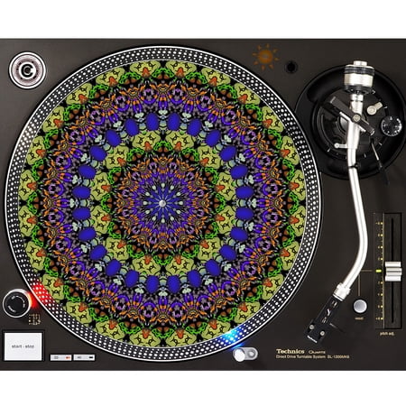 KuzmarK™ 12" DJ Turntable Slipmat - Far Out Man