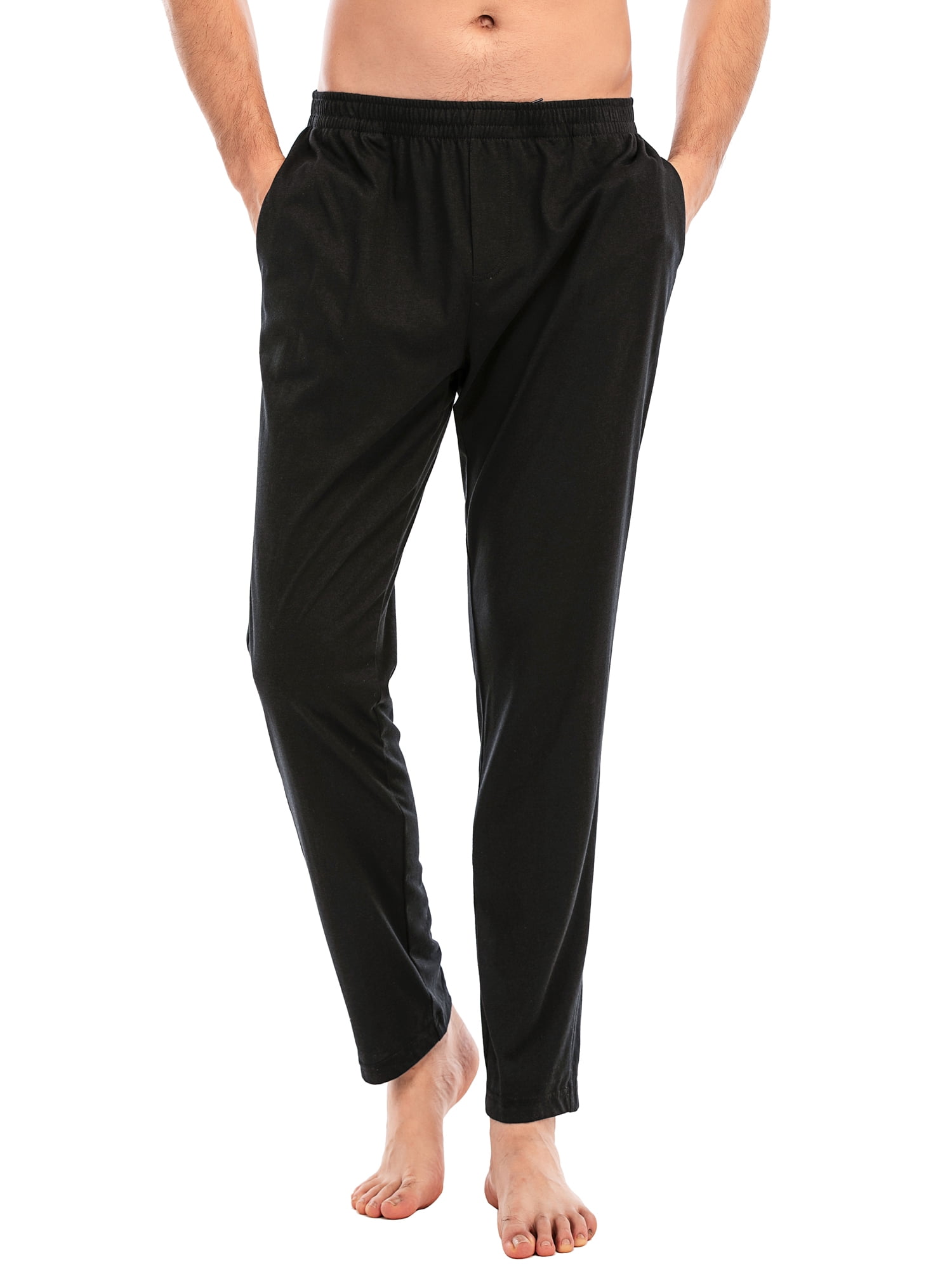 Elonglin Mens Pyjama Shorts Summer Modal Lounge Shorts Bottoms Ultra Soft Elastic Waist Sleepwear Nightwear 