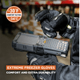 thumbnail image 3 of RefrigiWear Extreme Freezer Gloves with Touch-Rite Nib - Insulated, Impact Protection, Touchscreen Compatible Work Gloves for -30°F, 3 of 8