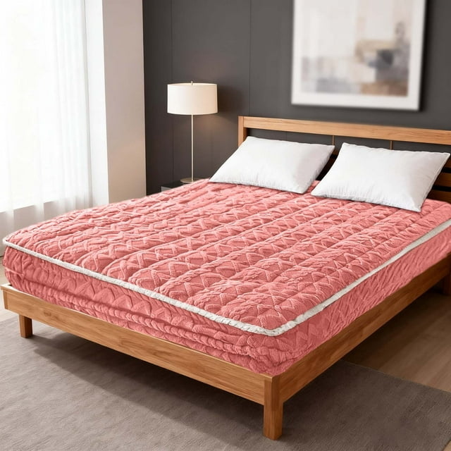 BKRE Winter Soft Thermal Bed Sheet With Deep Pocket Fitted Design For Cozy Comfort