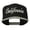 Black Silver, variant on California Embroidered Snapback Cap - Natural Black OSFM