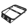 thumbnail image 3 of Kuntesetty Generic Motorcycle Rear Luggage Rack Backrest Storage Box Rack Extension Bracket Black, 3 of 9