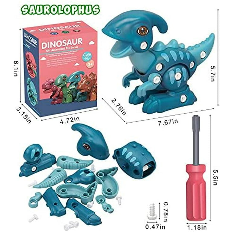 Great Choice Products Dinosaur Toys For 3 4 5 6 7+ Year Old Boys Girls,  Take Apart Dinosaur Toys For Kids 3-5, 5-7, Stem Construction Dinosaur…