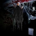 thumbnail image 4 of Mom's Best Decoración colgante de Halloween al aire libre con fantasmas de viento voladores, 4 of 7
