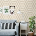 thumbnail image 3 of SUSSEXHOME 177.59 Square Feet Non-Woven Removable Wallpaper - Waterproof, Strippable, Light Resistance & Cleanable Wall Paper Roll-Four Seasons Collection-Moroccan, 3 of 5