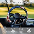 thumbnail image 3 of ZUXONGSY American Flag Golf Cart Steering Wheel Covers Car Interior Accessories Universal Steering Wheel Cover Stretchy Auto Wheel Cover 4th of July Auto Golf Cart Accessories Decor, 3 of 7