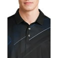 thumbnail image 5 of Ben Hogan Men's & Big Men's Diagonal Stripe Golf Polo Shirt, Sizes S-5XL, 5 of 5