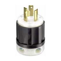 Leviton Industrial Grade Locking Cord Plug - 30A 250V 3-Wire 2-Pole - 1 Piece