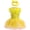 Sleeveless yellow, variant on WIBACKER Infant Baby Girls Romper Tutu Dress 3-18M Princess Bodysuit Tulle Dresses with Headband Birthday Christmas Halloween Costume