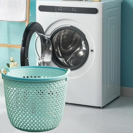 Clearance below $5 Home Textile Storage Portable Dirty Clothes Basket Dirty Clothes Storage Basket Clothing Large Clothes Frame Laundry Basket Bathroom Hollow Dirty Clothes Basket