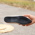 thumbnail image 2 of Women's Beige Suede Flat Loafers, Casual Slip-On Dress Shoes with Buckle Detail, 2 of 8