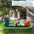 thumbnail image 6 of SereneLife 40" Kids Hanging Tent Swing, Outdoor Saucer Swing with Hang Kit made with Nylon., 6 of 6