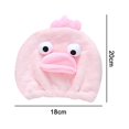 thumbnail image 2 of Gorro de pelo seco absorbente suave para niños, toalla de secado rápido, conjunto de envoltura para la cabeza, 2 uds., 2 of 5