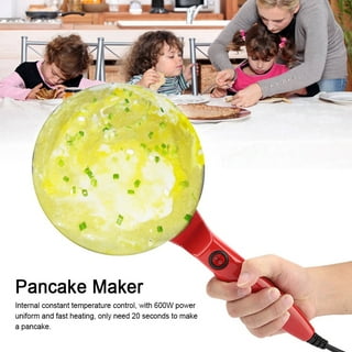 220V 650W Electric Pancake Machine Handheld Pancake Maker Non-Stick Griddle  Baking Pan Cake Pizza Machine