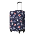 thumbnail image 2 of Bingfone USA Stars Luggage Cover Washable Suitcase Cover Protector Anti-scratch Suitcase cover Fits 18-32 Inch Luggage (No luggage included), 2 of 8