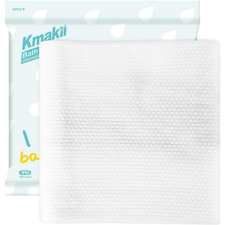 4 Packs Large Size Disposable Bath Towel Ultra Soft Wipes Portable