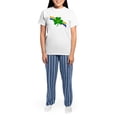thumbnail image 4 of CafePress - 42Nd Shamrock Women's Light Pajamas - Women's Short Sleeve Print T-Shirt and Pants Light Cotton Pajama Set, 4 of 7