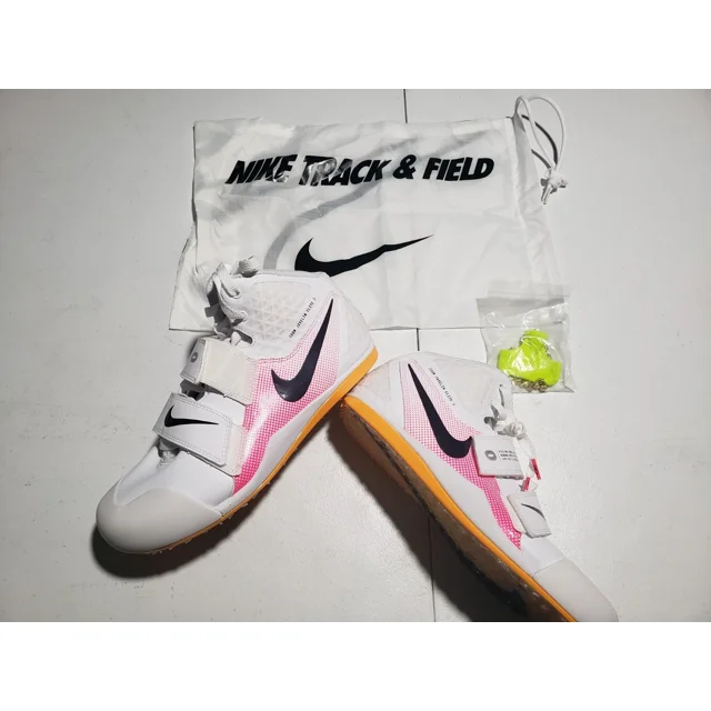 Ni - ke Ni - ke Zoom Javelin Elite 3 Track Spike White Hyper Pink Men Size 9 (AJ8119-101)