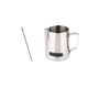 thumbnail image 1 of Set de agujas de jarra de café Jarro de material acero Inoxidable 600ML con Termómetro de Espuma Soporte Viaje Magideal Set de agujas de jarra de café, 1 of 7