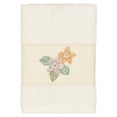 thumbnail image 1 of Linum Home Textiles Caroline Embellished Turkish Cotton Washcloth, 1 of 2
