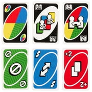 UNO Teams Card Game for Family Nights, Game Nights, Travel, Camping & Parties, Colorblind Accessible