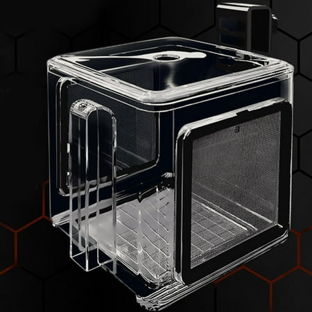 Fish Tank Breeding Box Breeder Divider Hatching Box Acrylic Transparent Aquarium Hatchery Incubator Holder