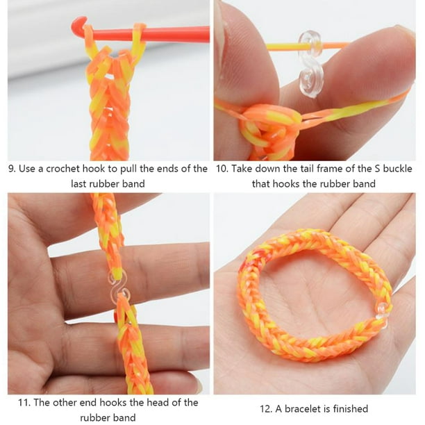 1500Pcs Rubber Band Loom Bracelet Kit With Accessories DIY Bracelet Making  Kit Birthday Gifts For Girls Boys 
