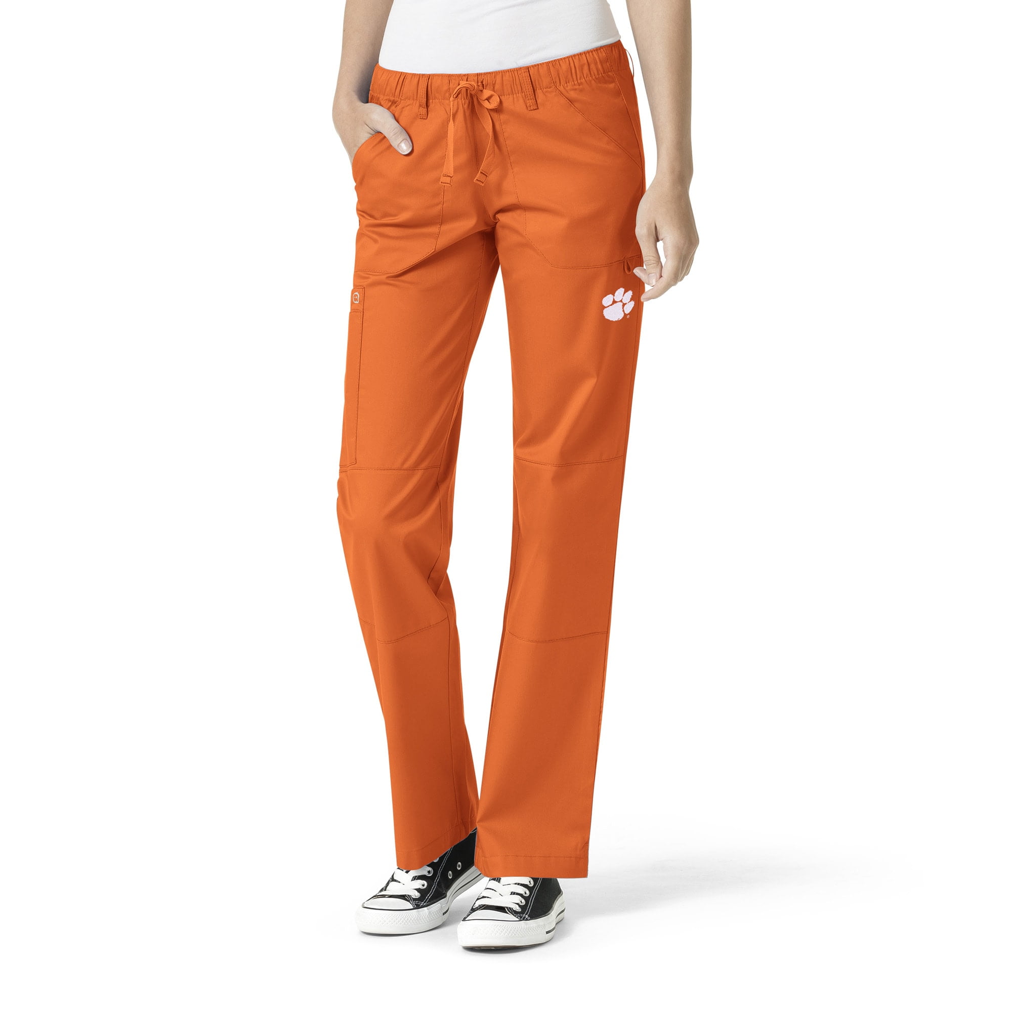 Straight Leg Cargo Scrub Pants 