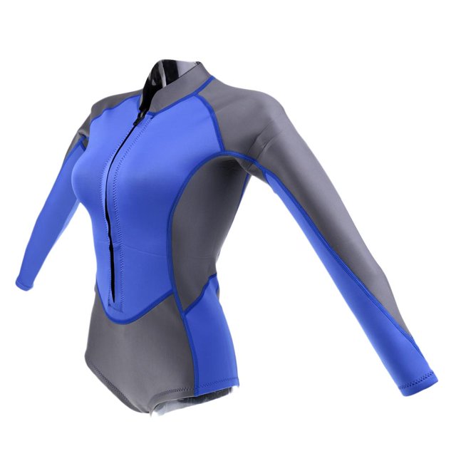 Traje de neopreno de 2 mm para mujer, traje de primavera, traje de neopreno, surf, natación, esnórquel, buceo Sunnimix Traje de neopreno para mujer