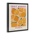 thumbnail image 4 of Stupell Industries Fruit Market Oranges Food & Beverage Painting Black Floater Framed Canvas Art Print Wall Art, 25 x 31, 4 of 10