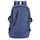 thumbnail image 1 of Mochila de viaje azul para estudiantes y aventuras al aire libre, segura y con cierre de contraseña, 1 of 8