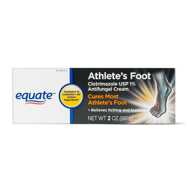 Equate Athlete's Foot Antifungal Cream, 2 oz