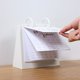 thumbnail image 4 of Calendario de Pie de Escritorio 2023, PequeñO Planificador Mensual de Escritorio, Mesa, Calendario, Pared, DecoracióN Diaria (A, Blanco Crema), 4 of 5