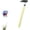 1pcs, variant on Japanese Weeding Sickle, Draw Garden Hoe with Sharp Blade, Garden Hand Weeder Tool with Carbon Steel Blade and Wood Handle, Scythe Tool Manual Weeding Sickle & Hoe for Lawn, Grass, Farm (1pcs)