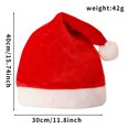 thumbnail image 3 of VerPetridure Unisex Christmas Decoration Outdoor Antler Plush Cute Christmas Hat, 3 of 3