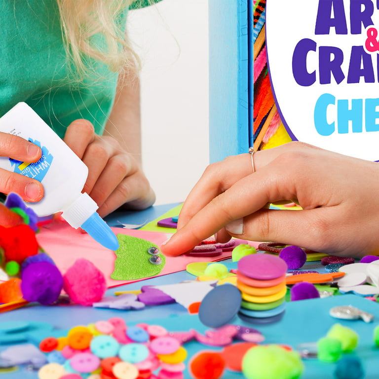 Arts & Crafts Kit for Kids - Special Bundle, Deluxe Craft Chest & XXXL  Craft Bag - 5000+ Pieces