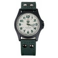 thumbnail image 5 of Men鈥檚 Military Leather Date Quartz Analog Army Casual Dress Wrist Watches TOP E7R2, 5 of 9