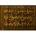 thumbnail image 1 of Ahgly Company Indoor Rectangle Persian Yellow Traditional Area Rugs, 7' x 10', 1 of 4