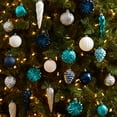 thumbnail image 5 of Nearly Natural Holiday Deluxe Shatterproof, 39 Count Christmas Tree Ornament Box Set, Re-Useable Container, Assorted, 5 of 5