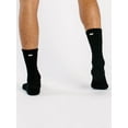 thumbnail image 5 of Pair of Thieves Blackout/Whiteout Men's Cushioned Crew Socks, 3-Pack, 5 of 7