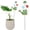 B, variant on decorative plant stakes,small metal watering can,Watering Can Design Porch Decor - Outdoor Landscape Stakes | for Spring Outdoor Garden Yard Patio Porch Lawn Flower Bed(A)