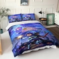 thumbnail image 5 of The Owl House Animation Skull Duvet Cover Sets Poker Skull Bedding Sets Microfiber Double Bedding Set（xc, 5 of 5