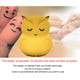 thumbnail image 4 of Búho Led Night Light Control Remoto Usb Cartoon Silicone Bedside Pat Lamp Para Niños Kids Baby Moyic HA018774-00, 4 of 5
