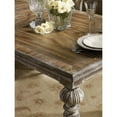 thumbnail image 4 of Beaumont Lane Extendable Traditional Wood Dining Table in Caramel Froth, 4 of 4