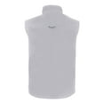 thumbnail image 3 of Men's Cutter & Buck  Gray Stanford Cardinal Charter Eco Recycled Full-Zip Vest, 3 of 3