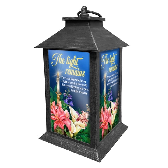 Briarwood Lane Everyday Lantern 13.5" x 5.5" x 5.5" The Light Remains Lantern