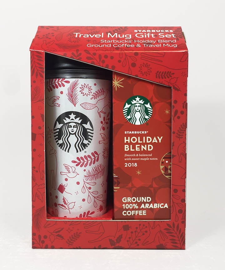 Starbucks Travel Mug with Coffee, 2 Piece
