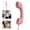 Pink glossy, variant on Vintage Corded Telephone Handset with Type-C Plug, Retro Design Wired Receiver for Smartphones Tablets Laptops, One-Key Answer, Clear Audio for Calls Meetings Gift
