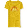 thumbnail image 1 of Aeropostale Womens Ny 1987 Graphic T-Shirt, Amarillo, Grande Aeropostale Camiseta gráfica, 1 of 1