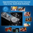 thumbnail image 3 of 5K Digital Camera WiFi  Autofocus Vlogging Camera 48MP Compact Video Camera for Youtube with 32G SD Card UV Filter, 3 of 9
